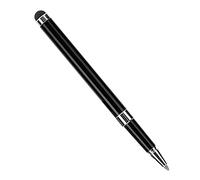 Pongnas Stylet Sensible pour Appareils, Outil de Dessin et d'écriture, Métal Bordeaux avec Stylo à Bille Rétractable (Black)