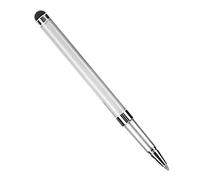 Pongnas Stylet Sensible pour Appareils, Outil de Dessin et d'écriture, Métal Bordeaux avec Stylo à Bille Rétractable (Silver)