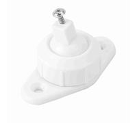 Pongnas Support D'alarme Universel, Support Mural Multi-Angle Réglable pour Détecteurs avec Construction en Métal ABS Résistant aux Hautes Températures, Compatible avec Les Systèm