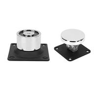 Pongnas Support de Porte électromagnétique 12 V 24 V, Ventouse Puissante pour Portes en Bois et Fer