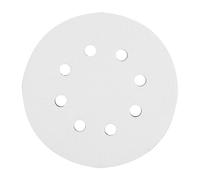 Pongnas Tampon Tampon en éponge Douce de 125 Mm, Coussin de Réduction du Bruit Résistant aux Secousses avec Patch Adhésif Magique, pour Machine de Polissage et de Meulage électrique (5 pouces 8 trous)