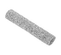 Pongnas Tapis de Table pour Nail Art, Pliable et Souple, en Matériau PV, Idéal pour la Pratique de la manucure. Disponible en 2 Couleurs, il Convient Aussi Bien à la Formation en (Silver)