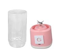 Pongnas Tasse de Mélangeur, Fabricant de Softtie de Presse-agrumes Portable avec Machine à Justification Portable 6 Lames USB Mélangeur de Fruits Rechargeable USB Fabricant de Gobelets pour la