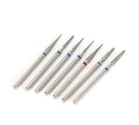 Pongnas Tête de Meulage de Manucure électrique au Sable de Diamant, Accessoire de Foret de Manucure pour Nail Art, avec Matériau en Acier au Tungstène, pour Ongles, Verre, Plastique, (NO.07)