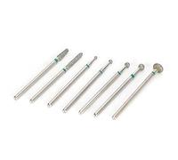 Pongnas Tête de Meulage de Manucure électrique au Sable de Diamant, Accessoire de Foret de Manucure pour Nail Art, avec Matériau en Acier au Tungstène, pour Ongles, Verre, Plastique, (NO.06)