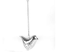 Pongnas Thé Infuseur Bird Chain Intonyless en Acier Inoxydable Filtre pour le Bureau de la Cuisine à Domicile