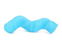 Pongnas Tunnel de Jeu Polyvalent pour Petits Animaux - Jouet Tunnel Rétractable pour Guinée, Vison, Hérisson et Chinchilla (Blue)