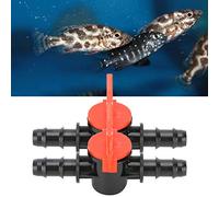 Pongnas Vannes de Régulation d'aquarium 2 Pièces | Contrôleur avec Connecteur 10 Mm (10mm)
