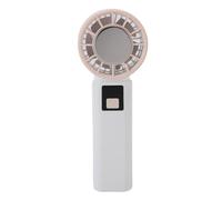 Pongnas Ventilateur Portatif Rechargeable à 5 Vitesses avec Technologie de Refroidissement à Semi-conducteurs - Autonomie de la Batterie Ultra-silencieuse de 18 Heures, Ventilateur Portable Léger de