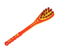 Pongnas Wood Massage Hammer, Outil de Masseur de Poignée Ergonomique pour L'épaule du Cou Arrière avec Conception Compacte pour les Voyages de Bureau à Domicile