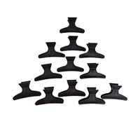 Ponik's Pinces à cheveux papillon en plastique - Pinces à cheveux pour coiffeur