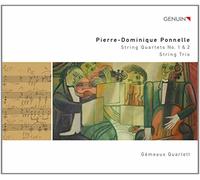 Ponnelle : Quatuors n° 1 & 2. Gémeaux Quartett.