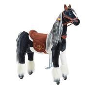 PONNIE Cheval à roulettes Inline Ponnie Domino M, Conçu pour Les Enfants de 5 à 12 Ans, Poids Maxi du Cavalier 50 kg