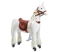 Ponnie Merlin Licorne à roulettes Inline M, Conçu pour Les Enfants de 5 à 12 Ans