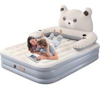 ponoseu Matelas gonflable auto-gonflant pour 2 personnes avec pompe à air électrique