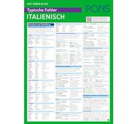 PONS Auf einen Blick Typische Fehler Italienisch