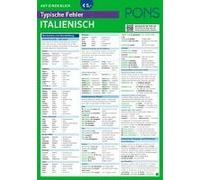 Pons Auf Einen Blick Typische Fehler Italienisch