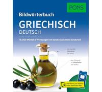 PONS Bildwörterbuch Griechisch: 16.000 Wörter & Wendungen mit landestypischem Sonderteil und Scan2Learn-App