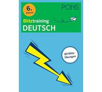 PONS Blitztraining – Allemand 6e – Compris en un éclair – Bloc d'exercices – Klett Verlag