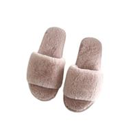 Pons - Chaussons ouverts pour femme - À enfiler - Avec mousse à mémoire de forme - Argenté - Talon bloc, PK1., 36 EU