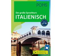 PONS Der große Sprachkurs Italienisch: Mit Audiomaterial in der Scan2Lea (Poche)