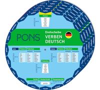 PONS Drehscheibe Verben Deutsch: Unregelmäßige Verben schnell nachschauen Verpackungseinheit 5 Exemplare (5 x 3-12-516376-5)