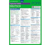 Pons German series: Pons Typische Fehler Deutsch auf einen Blick