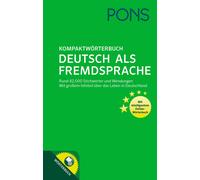 PONS Kompaktwörterbuch Deutsch als Fremdsprache: Mit intelligentem Online-Wörter