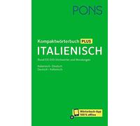 PONS – Dictionnaire compact Italien – env. 135 000 entrées Italien-Allemand/Allemand-Italien + appli