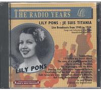 Pons,Lily - Je suis Titania 1940-44 [Import]