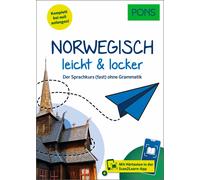 PONS Norwegisch leicht & locker: Der Sprachkurs (fast) ohne Grammatik mi (Poche)