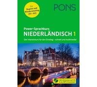 PONS Power-Sprachkurs Niederländisch: Der Intensivkurs für den Einstieg - schnell und multimedial