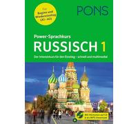 PONS Power-Sprachkurs Russisch 1: Der Intensivkurs mit Buch, CD und Online-Tests