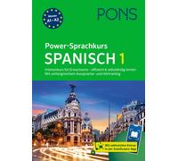 PONS Power-Sprachkurs Spanisch 1: Intensivkurs für Erwachsene - effizien (Poche)