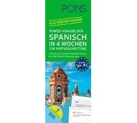 Pons Power-Vokabelbox Spanisch In 4 Wochen Für Fortgeschrittene