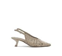 Pons Quintana escarpin femme beige en cuir - 36