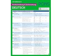 PONS – Rechtschreibung & Zeichensetzung – Guide compact d'apprentissage de l'écriture