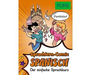 PONS Sprachlern-Comic Spanisch: Der einfache Sprachkurs