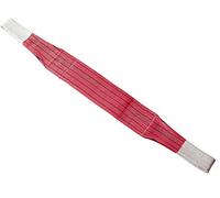 PONSA. 5T - 4 m Élingue plate rouge en polyester de haute résistance, de 5000 kg de résistance et 4 m de longueur 030151004102