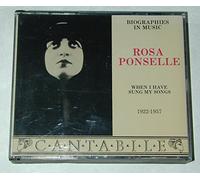 Ponselle, Rosa - When I Have Sung My Songs