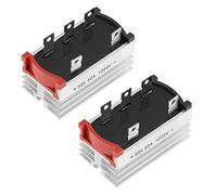 Pont 2pcs redresseur 3 diode de phase 50 ampère 1200V en aluminium, bonne dissipation thermique