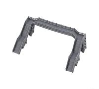 Pont aérien en plastique pour modèles Outland - Accessoire de décoration pour chemins de fer à l'échelle Z