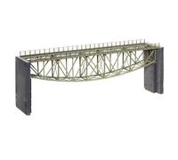 Pont Arche Inversée en treillis d'acier 1 voie - HO-1/87- NOCH 67027