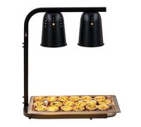 Pont Chauffant 2 Lampes infrarouges Noir CPC2LN Casselin