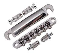 Pont Chevalet Guitare Cordier pour 12 Cordes Guitare Electrique Paul, Argent