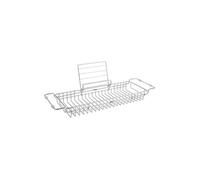 - Pont de baignoire extensible en métal - L. 61/86 cm - Argent - Iglo
