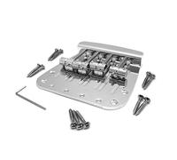 Pont de basse en alliage de zinc en forme de T, poids léger, 4 cordes, accessoires pour instruments de musique électriques, cordes durables