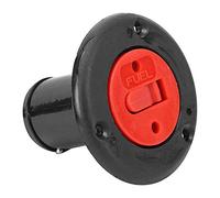Pont de bateau remplissage réservoir carburant avec couvercle clé pour yacht motor home (noir) rameur sports nautiques