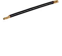 Pont de câble Hager NYAF 6 mm², K67H longueur 110 mm, broche, couleur noire