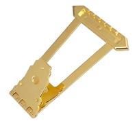 Pont de cordier trapèze Archtop à 6 cordes pour guitare semi-creuse, pièces de rechange, pont de résonance acoustique amélioré